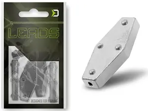 Delphin zátěž leads šestihran s otvorem 5 ks - 20 g