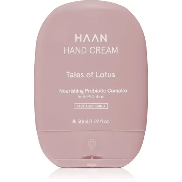 HAAN Hand Care Hand Cream rychle se vstřebávající krém na ruce s prebiotiky Tales of Lotus 50 ml