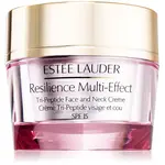 Estée Lauder Resilience Multi-Effect Tri-Peptide Face and Neck Creme SPF 15 intenzivně vyživující krém pro normální až smíšenou pleť SPF 15 50 ml