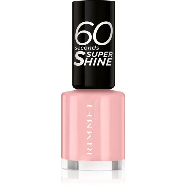 Rimmel 60 Seconds Super Shine lak na nehty odstín 262 Ring A Ring O´Roses 8 ml