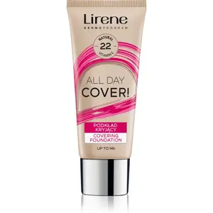 Lirene ALL DAY COVER! krycí fluidní make-up odstín 22 Natural 30 ml