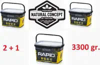 Mivardi rapid boilies platinum sea 2+1 - 3x 3,3 kg 24 mm