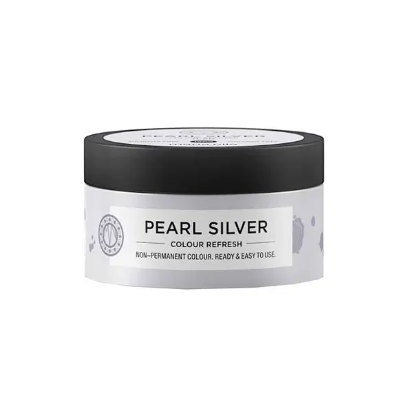 Maria Nila Jemná vyživující maska bez permanentních barevných pigmentů 0.20 Pearl Silver (Colour Refresh Mask) 100 ml