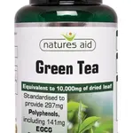 Natures Aid Zelený čaj 10 000 mg - 60 tablet