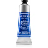 Institut Karité Paris Milk Cream Shea Hand Cream hydratační krém na ruce s bambuckým máslem tube only 30 ml