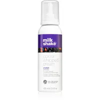 milk_shake® Colour Whipped Cream tónovací pěna pro všechny typy vlasů Violet 100 ml