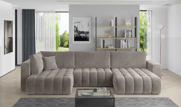 Sedací souprava Bonito Provedení: Pravá U, látka: Sola 18