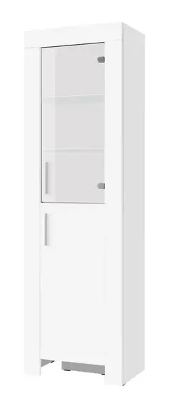 Malá vitrína Cezar 6 Barva korpusu: Bílá