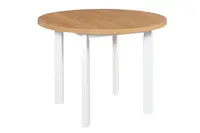 Stůl Poli 2 Barva desky: Bílá, Barva podstavy: Grandson