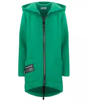Pri Designer long parka sweatshirt thick warm