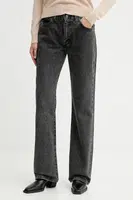 Bavlněné džíny Levi's 567™ RELAXED FLARE dámské, medium waist, A8630.0007