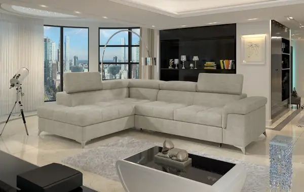 Sedací souprava Eridano Provedení: Levá varianta, látka: Manhattan 20