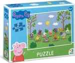 Puzzle Prasátko Peppa Zábava na sluníčku