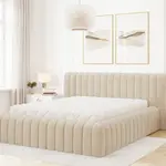 Postel Carilla - kovový rám + úložný prostor Rozměr: 160 x 200 cm, látka: Royal 18