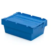 Plastová prepravka ALC 600x400x240 - modrá