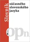 Slovník súčasného slovenského jazyka opn (4. diel)