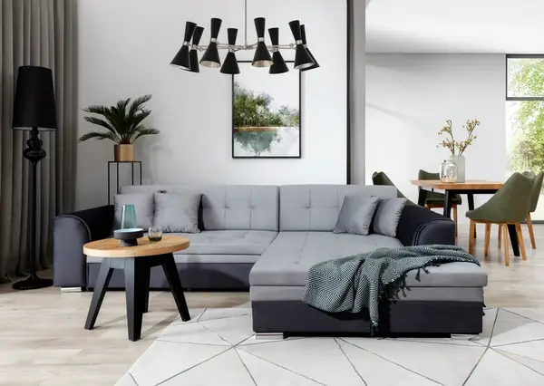 Sedací souprava Sorento Provedení: Pravá varianta, látka: Monolith 85/Monolith 97