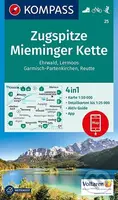 Zugspitze, Mieminger Kette (WK 25 (mierka 1:50 000))