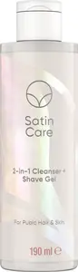 Satin Care 2in1 Cleanser + Shave gel 190ml