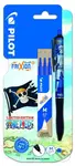 PILOT FriXion Ball Plus One Piece + náplne 3 ks, BL, modrá