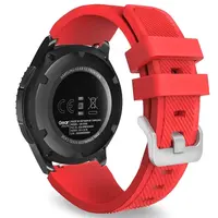 BStrap Silicone Sport remienok na Huawei Watch GT3 46mm, red