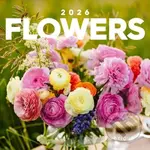 NOTIQUE nástěnný poznámkový kalendář Flowers (Květiny) 2026