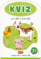 KVÍZ pro děti / pre deti - zelený sešit  (CZ/SK vydání) - kniha z kategorie Naučné knihy