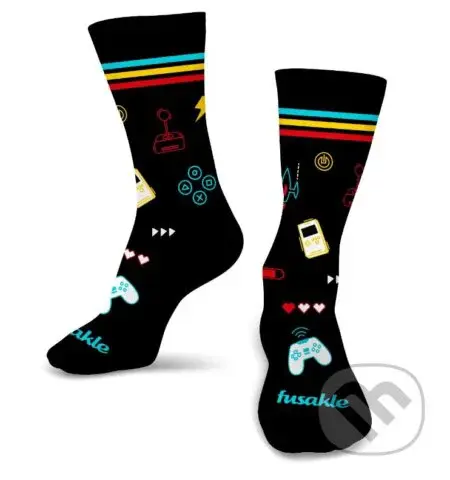 Ponožky Game Over S (Veľkosť S (35 - 38))