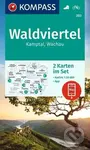 Waldviertel, Kamptal, Wachau 1:50 000 / sada 2 turistických map 203