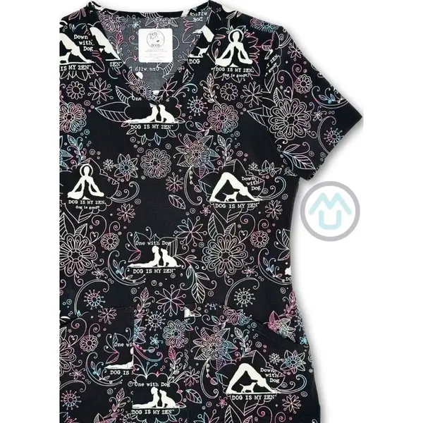 Dámska blúza YOGA WITH DOG L