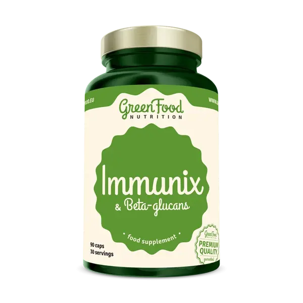 GreenFood Nutrition Immunix & Beta-glucans 90 cps.