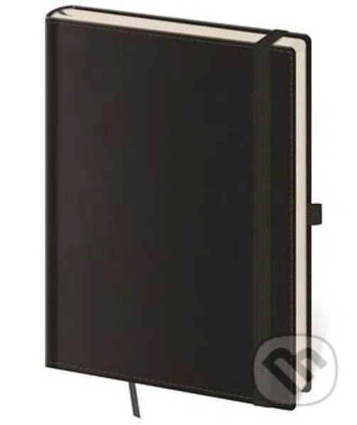 Linkovaný zápisník Double Black L