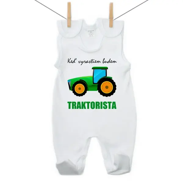 Boodyy Dupačky Keď vyrastiem budem traktorista 86 (12-18 mesiacov)