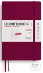 Weekly Planner & Notebook 2026 Paperback (B6+) Port Red