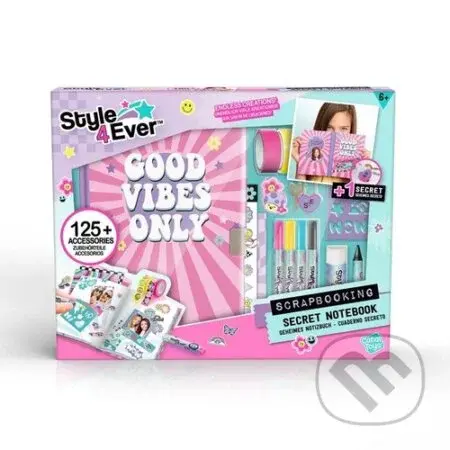 Style4Ever Tajný zápisník s dekoracemi