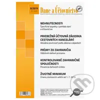 Dane a účtovníctvo 8/2019