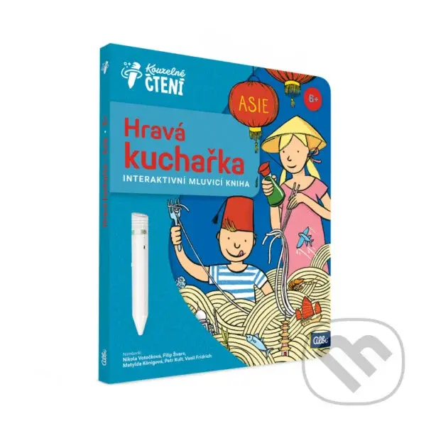 Kouzelné čtení: Kniha Hravá kuchařka: Asie