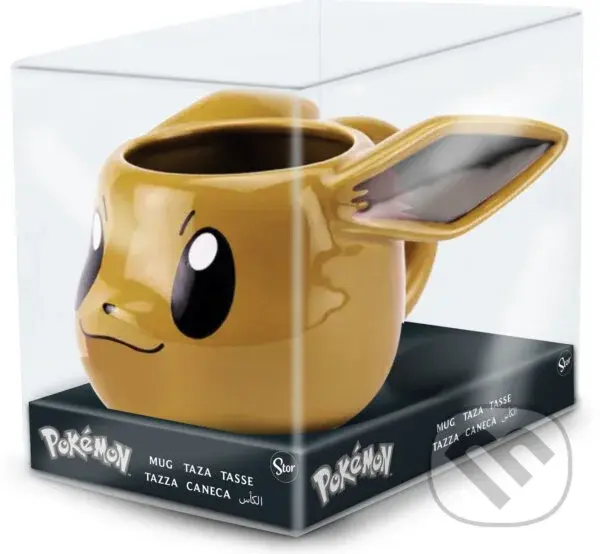 3D hrnček Eeveee (475 ml),3D hrnček Eeveee (475 ml)