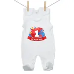 Boodyy Dupačky Už mám 1 rok Červená 62 (2-4 mesiace)