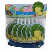 MOVEO Párty fúkačky 6 ks KORYTNAČKA-MOVEO