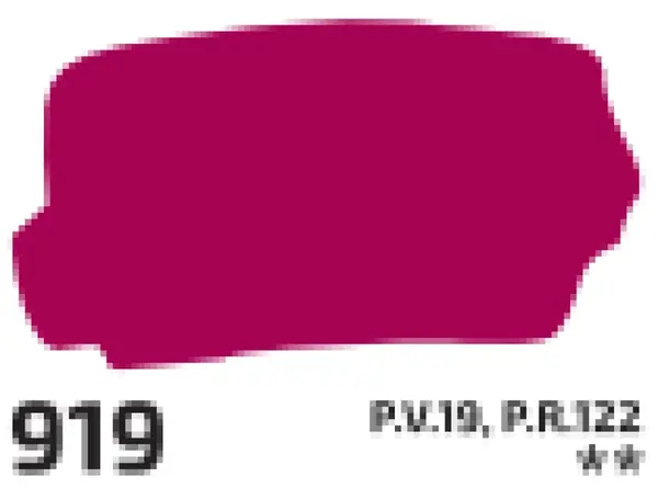 Kvašová barva Rosa 40ml – 919 quinacridone rose