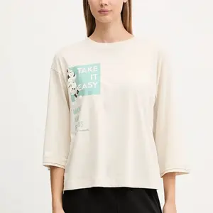 Pyžamové tričko s dlouhým rukávem United Colors of Benetton