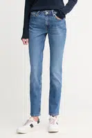 Džíny Tommy Hilfiger dámské, modrá barva, WW0WW46721