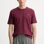 Bavlněné tričko Marc O'Polo pánské, šedá barva