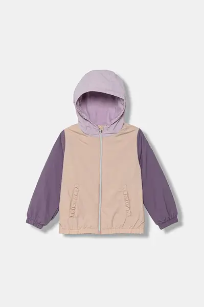 Dětská bunda United Colors of Benetton růžová barva, 2IGGGN03U