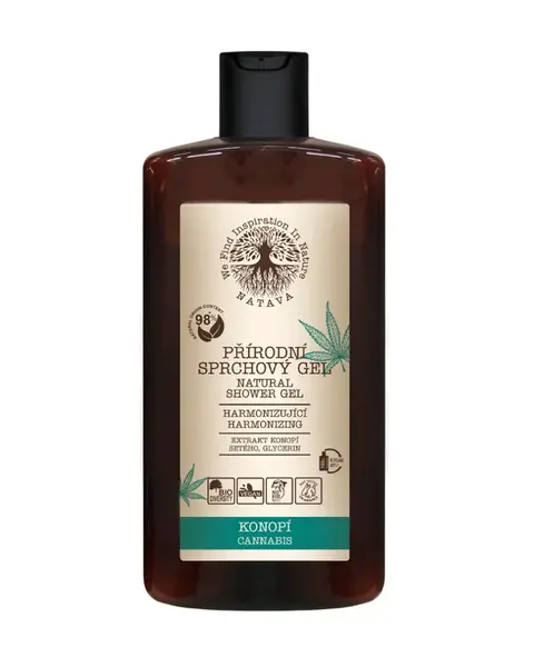 Natava Sprchový gel Konopí 250 ml