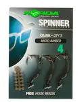 Korda návazec Spinner hook sections Krank vel.4