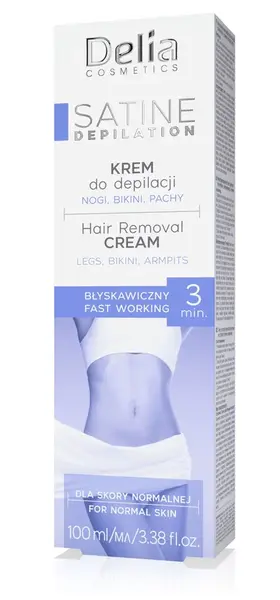 Delia Satine depilační krém 3 min 100 ml