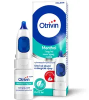 Otrivin Menthol 1 mg/ml nosní sprej, roztok 10 ml