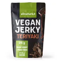 ALLNATURE Vegan Teriyaki Jerky sušené sójové kousky 25 g